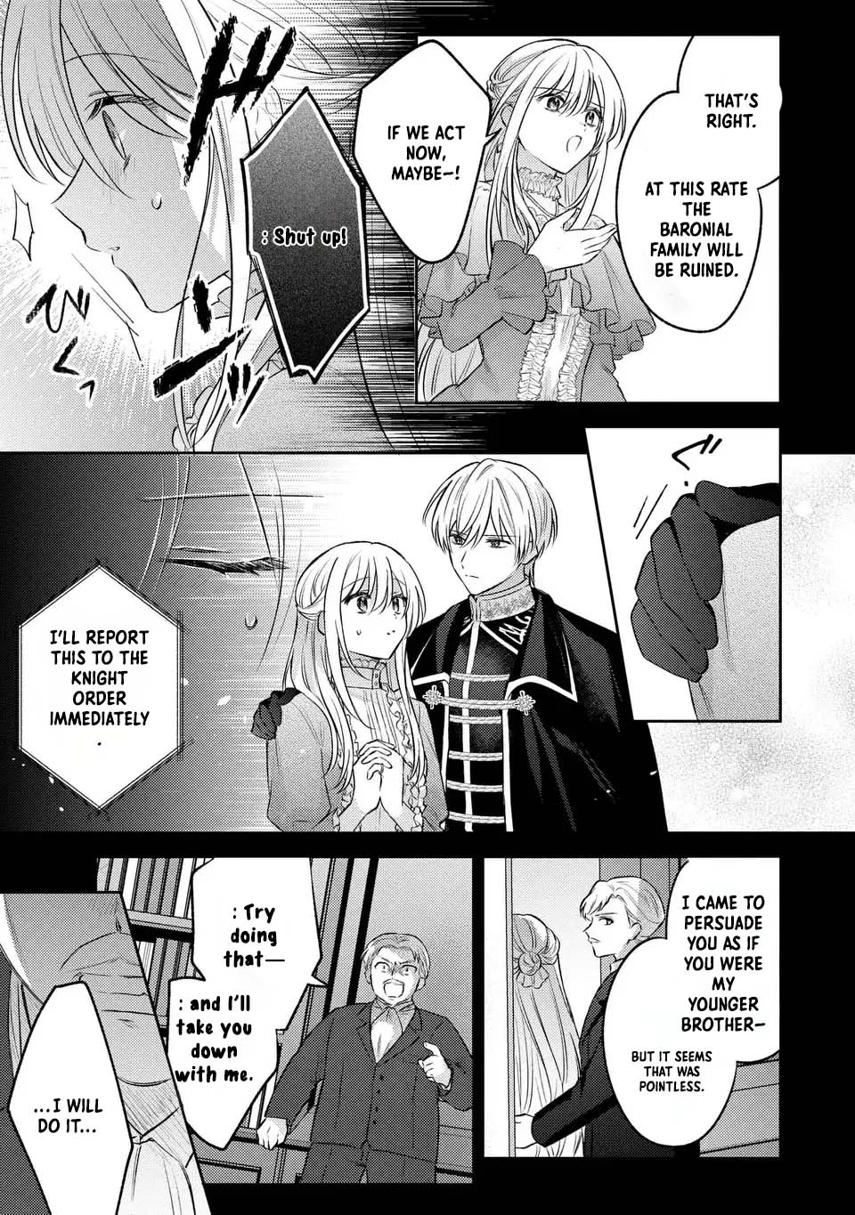Suterare Danshaku Reijou wa Kuro Kishi-sama no Okiniiri Chapter 24 Page 17